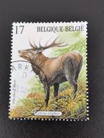 Belgie 1998 - Zoogdieren van de Ardennen -  Edelhert, Postzegels en Munten, Postzegels | Europa | België, Ophalen of Verzenden