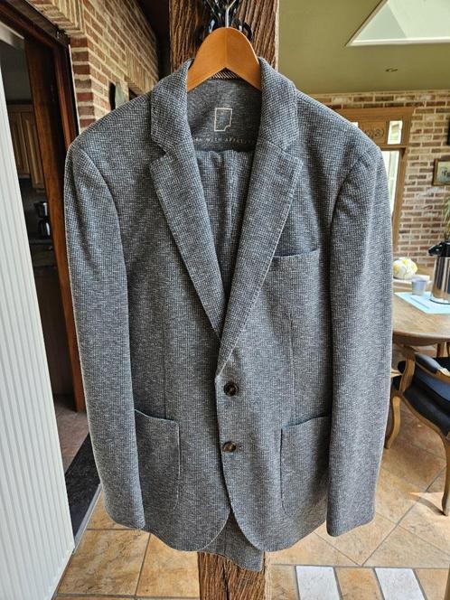 Kostuum heren - Born With Appetite - Grijs - Maat 48, Kleding | Heren, Kostuums en vesten, Zo goed als nieuw, Maat 48/50 (M), Grijs