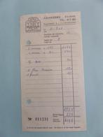 Meli restaurant ticket - 1968, Verzamelen, Retro, Ophalen of Verzenden