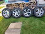4 pneus de15 pouces montés sur jantes en alu, Autos : Pièces & Accessoires, Pneus & Jantes, 15 pouces, Pneus hiver, Véhicule de tourisme