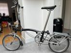Brompton Folding Bike Black, Ophalen, Gebruikt, Brompton, 16 tot 18 inch