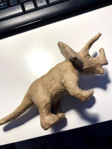 Décopatch support en papier mâché 'tricératops', 90 mm beschikbaar voor biedingen