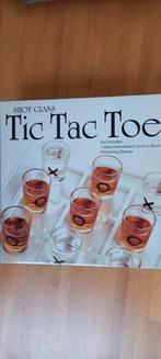 Tic Tac Toe - Oxospel met 9glaasjes, Een of twee spelers, Ophalen of Verzenden, Zo goed als nieuw