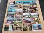 Trein/Tram/Bus: Reeks van 59-Postkaarten., Verzamelen, Ophalen of Verzenden, Tram