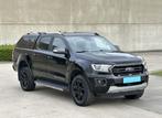 Ford Ranger 2021 Automaat 4x4 Wildtrak 78139km 214pk, Automaat, 157 kW, Zwart, Leder