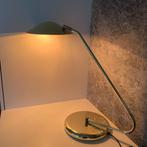 Goudkleurige bureaulamp, Ophalen, Gebruikt, 50 tot 75 cm, Design