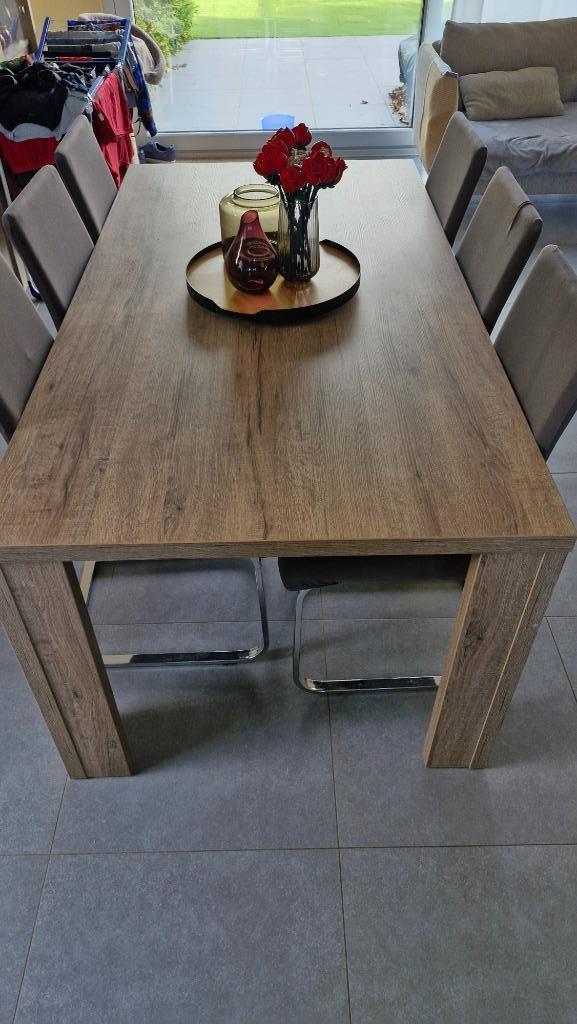 Table - Salle a manger, Maison & Meubles, Tables | Tables à manger, Utilisé, 50 à 100 cm, 150 à 200 cm, Cinq personnes ou plus