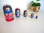 Matroesjka Babouchka 5-delig. Vintage, handgemaakt, Verzamelen, Poppetjes en Figuurtjes, Ophalen of Verzenden, Gebruikt