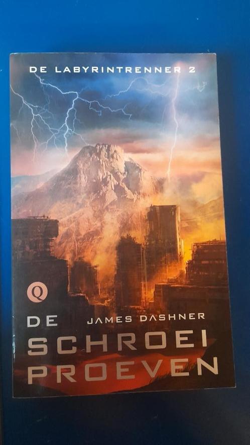 James Dashner - De Schroeiproeven, Livres, Livres pour enfants | Jeunesse | 13 ans et plus, Utilisé, Fiction, Enlèvement ou Envoi