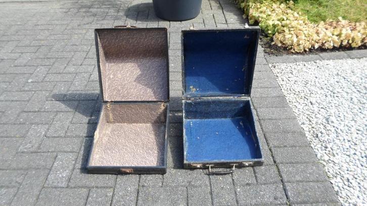 2 antieke accordeon koffers, Muziek en Instrumenten, Accordeons, Gebruikt, Overige merken, Ophalen
