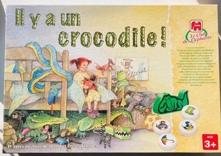 Jeu : IL Y A UN CROCODILE, de Jumbo à partir de 3 ans, Kinderen en Baby's, Speelgoed | Educatief en Creatief, Gebruikt, Ophalen of Verzenden