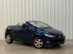 - Peugeot 206cc - 1.6 Benzine - 35.000km - Airco - Cabrio -, Voorwielaandrijving, 4 zetels, Stof, Zwart