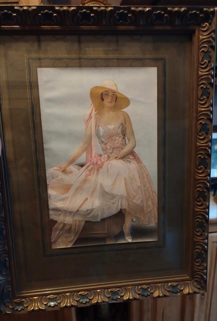 Prent art deco periode hubert-denis etchevery, Antiek en Kunst, Antiek | Overige Antiek, Ophalen of Verzenden
