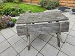 Picknicktafel, Ophalen, Gebruikt, Inklapbaar, Rechthoekig