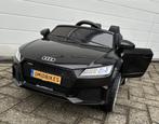 Audi TT'Rs 12v zwart afstands/AUX/USB Leder zitje / rubberba, Enfants & Bébés, Enlèvement ou Envoi, Neuf