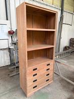 kast teak, Huis en Inrichting, Ophalen, Met plank(en)