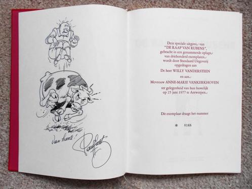Suske en Wiske - De Raap van Rubens -huw hc 1977 +tek Geerts, Boeken, Stripverhalen, Zo goed als nieuw, Eén stripboek, Ophalen of Verzenden