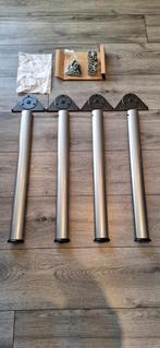 Set tafelpoten ovaal 71cm in hoogte regelbaar, Huis en Inrichting, Tafelpoot, 50 tot 100 cm, Nieuw, Ophalen of Verzenden