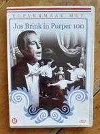 Dvd ‘Jos Brink in Purper 100’ uit serie ‘Topvermaak met’, CD & DVD, DVD | Cabaret & Sketchs, Comme neuf, Tous les âges, Enlèvement ou Envoi