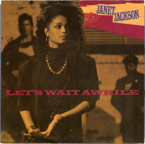 Janet Jackson – Let's Wait Awhile ' 7, Cd's en Dvd's, Vinyl | R&B en Soul, Zo goed als nieuw, Soul of Nu Soul, 1980 tot 2000, Overige formaten