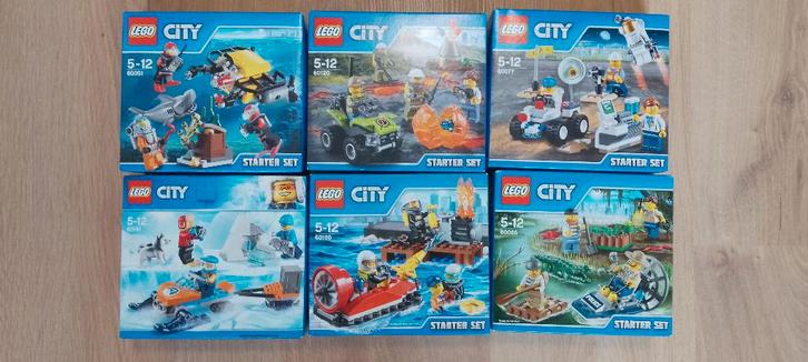 Lego City Starter Sets Nouveau Scellés, Enfants & Bébés, Jouets | Duplo & Lego, Neuf, Lego, Ensemble complet, Enlèvement ou Envoi