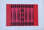 DORDEVIC MIODRAG / GEOMETRISCHE ABSTRACTIE / ZEEFDRUK 70x100, Ophalen of Verzenden