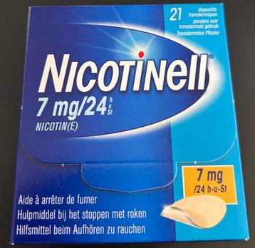 Nicotine pleisters - Nicotinell 7mg (21x) beschikbaar voor biedingen