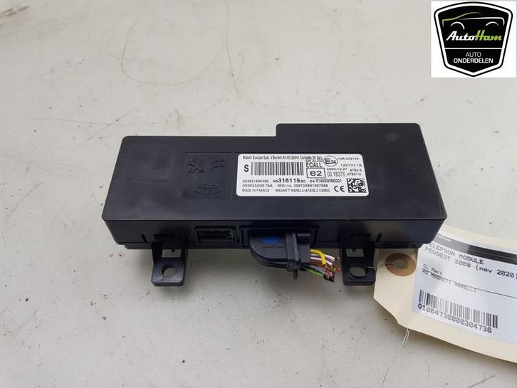 COMPUTER TELEFOON Peugeot 2008 (UD / UK / UR / US / UX), Auto-onderdelen, Elektronica en Kabels, Peugeot, Gebruikt