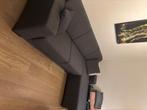 Zetel grijs, Huis en Inrichting, Zetels | Zetels, Ophalen, 100 tot 125 cm, Hoekbank, Driepersoons