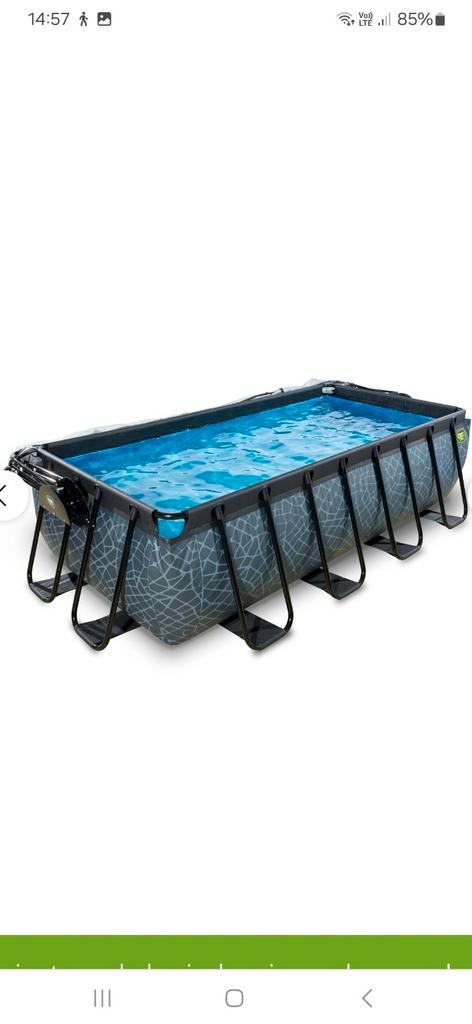 Zwembad 4m op 2m, Tuin en Terras, Zwembaden, Zo goed als nieuw, Ophalen