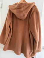 Xandres cosy winterjas maat 50, Ophalen, Beige, Maat 46/48 (XL) of groter, Zo goed als nieuw