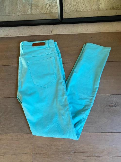 Scapa turquoise skinny pantalon model Romy - 38, Kleding | Dames, Broeken en Pantalons, Zo goed als nieuw, Maat 38/40 (M), Overige kleuren