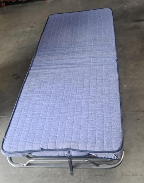 Logeerbed / Vouwbed met matras, 1 pers., Maison & Meubles, Chambre à coucher | Lits, Comme neuf, Une personne, 80 cm, 190 cm ou moins