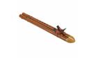 Dubbele indiaanse fluit toon A, Musique & Instruments, Musiques & Instruments Autre, Enlèvement ou Envoi, Neuf