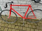 Rode fixie fiets met opknapwerk, Fietsen en Brommers, Staal, Gebruikt, Minder dan 10 versnellingen, Heren