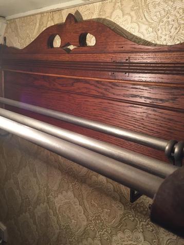 Antiek houten Wandkapstok / Kleerhanger / Portemanteau. beschikbaar voor biedingen