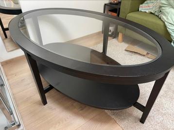 table basse Ikea Malmsta, 100 à 150 cm, Verre, Enlèvement, Utilisé