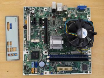 Moederbord met cpu en geheugen., Enlèvement ou Envoi, DDR3, Socket 775, Micro-ATX