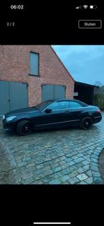 Mercedes e cabrio nieuwe AMG pack, Auto's, Automaat, Zwart, Particulier, Te koop