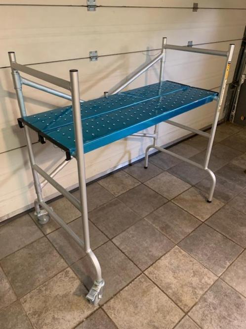 Escalo Quickfold vouwstelling, Doe-het-zelf en Bouw, Steigers, Nieuw, Rolsteiger of Kamersteiger, Minder dan 2 meter, Ophalen