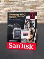 SanDisk Extreme Pro 1TB microSDXC - NIEUW, Audio, Tv en Foto, Foto | Geheugenkaarten, 1 TB of meer, Nieuw, MicroSDXC, SanDisk
