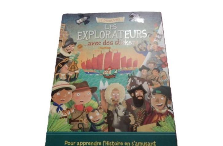 (40) -les explorateurs - neuf -, Boeken, Kinderboeken | Jeugd | 10 tot 12 jaar, Nieuw, Non-fictie, Ophalen of Verzenden
