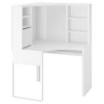 IKEA MICKE Poste de travail d'angle, blanc, Enlèvement, Comme neuf, Bureau