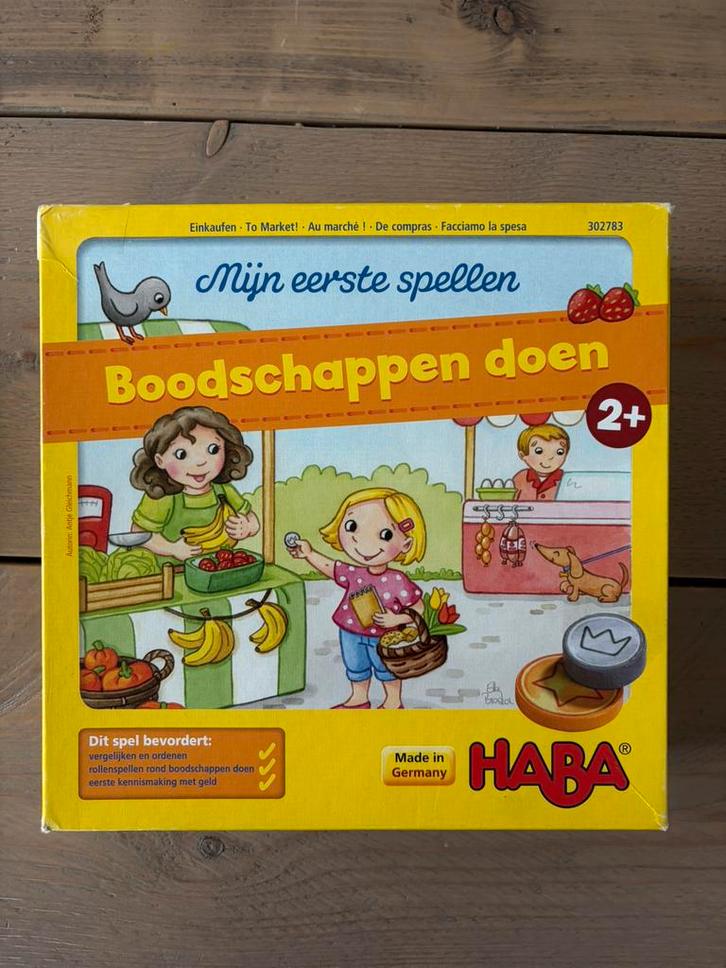 Haba Boodschappen Doen, Kinderen en Baby's, Speelgoed | Educatief en Creatief, Ophalen of Verzenden