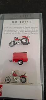Trike , motor en aanhangwagen op 1/87ste, Ophalen of Verzenden, Zo goed als nieuw