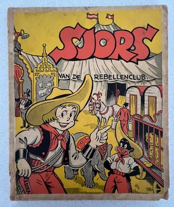 Sjors van de Rebel Club 1950 - 1ère édition, Une BD, Utilisé, Frans Piët, Envoi