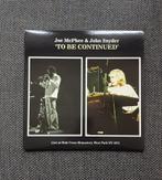 LP: Joe McPhee & John Snyder: To be continued (Kye), 1960 tot 1980, Ophalen of Verzenden, 12 inch, Nieuw in verpakking