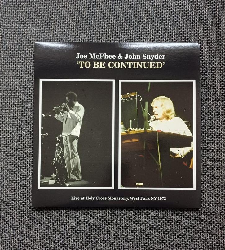 LP: Joe McPhee & John Snyder: To be continued (Kye), Cd's en Dvd's, Vinyl | Jazz en Blues, Nieuw in verpakking, Jazz, 1960 tot 1980