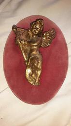 Bronskleurig gipsen engeltje 15€, Antiek en Kunst, Ophalen