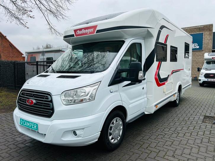 ‼️Ford challenger‼️queensbed & hefbed ‼️, Caravans en Kamperen, Mobilhomes, Bedrijf, Challenger, Ford, Cassettetoilet, Ringverwarming